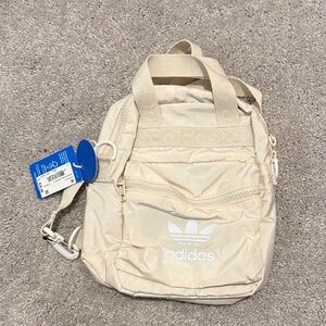 Adidas Beige Compact Backpack